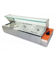Мармит-витрина GN 1/2 х h100 мм BM3G