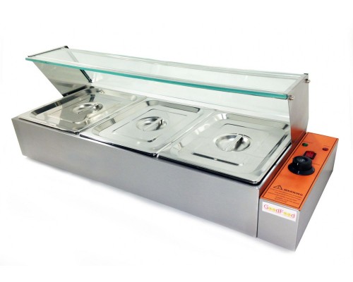 Мармит-витрина GN 1/2 х h100 мм BM3G Мармит-витрина GN 1/2 х h100 мм BM3G