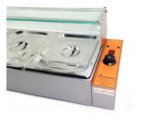 Мармит-витрина GN 1/2 х h100 мм BM3G Мармит-витрина GN 1/2 х h100 мм BM3G