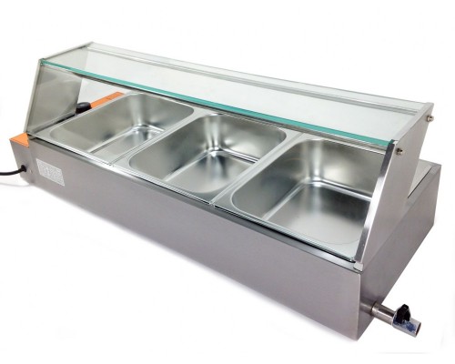 Мармит-витрина GN 1/2 х h100 мм BM3G Мармит-витрина GN 1/2 х h100 мм BM3G