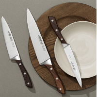 Кухарський ніж Arcos Natura 160 мм | Професійний, нержавіюча сталь Nitrum, коричневий | BU HORECA