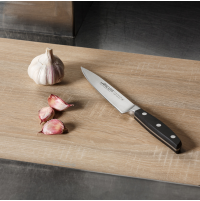 Ніж для овочів Arcos Manhattan 130 мм | Професійний, нержавіюча сталь Nitrum, чорний | BU HORECA