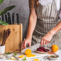 Набір ножів Arcos Manhattan 4 предмети | Професійний, нержавіюча сталь Nitrum, чорний | BU HORECA