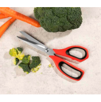 Кухонні ножиці Arcos 240 мм | Професійні, нержавіюча сталь, червоні | BU HORECA