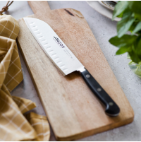 Ніж сантоку Arcos Opera 140 мм | Професійний, нержавіюча сталь Nitrum, чорний | BU HORECA