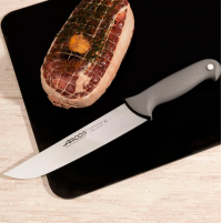 Ніж м'ясника Arcos Colour-Prof 200 мм | Професійний, обробний, нержавіюча сталь, сірий | BU HORECA