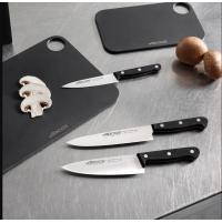 Кухарський ніж Arcos Universal 100 мм | Професійний, нержавіюча сталь, чорний | BU HORECA