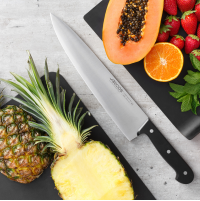 Кухарський ніж Arcos Universal 200 мм | Професійний, нержавіюча сталь, чорний | BU HORECA