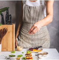 Набір ножів Arcos Universal 4 предмети | Професійний, нержавіюча сталь, чорний | BU HORECA