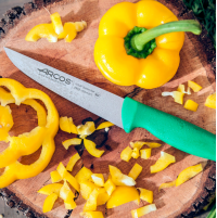 Кухарський ніж Arcos 2900 150 мм | Професійний, нержавіюча сталь, зелений | BU HORECA