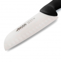 Ніж сантоку Arcos 2900 180 мм | Професійний, нержавіюча сталь, чорний | BU HORECA