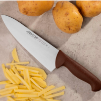 Кухарський ніж Arcos 2900 200 мм | Професійний, нержавіюча сталь, коричневий | BU HORECA