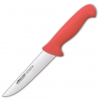 Нож для мяса Arcos 2900 160 мм Профессиональный, обвалочный, нержавейка Nitrum, красный | BU HORECA