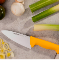 Кухарський ніж Arcos 2900 150 мм | Професійний, нержавіюча сталь, жовтий | BU HORECA