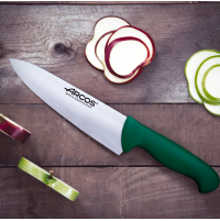 Кухарський ніж Arcos 2900 200 мм | Професійний, нержавіюча сталь, зелений | BU HORECA