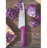 Кухарський ніж Arcos 2900 200 мм | Професійний, нержавіюча сталь, фуксія | BU HORECA