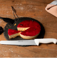 Ніж кондитерський Arcos 2900 250 мм | Професійний, нержавіюча сталь, білий | BU HORECA