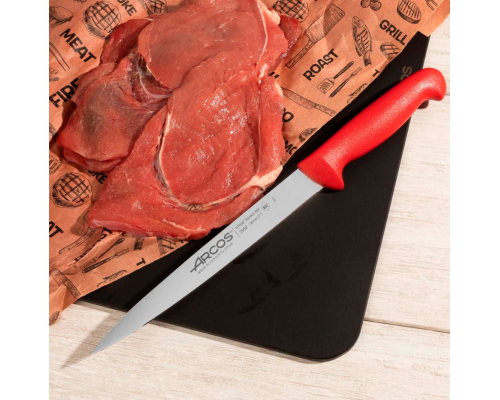 Ніж для нарізки Arcos 2900 190 мм | Професійний, нержавіюча сталь Nitrum, червоний | BU HORECA