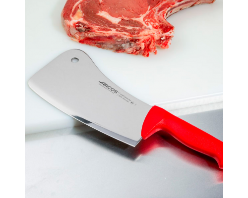 Сікач Arcos 2900 220 мм | Професійний, 580 г, червоний | BU HORECA