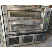 Печь подовая Kumkaya 2 яруса с расстойным шкафом.