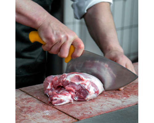 Сікач Arcos 2900 220 мм | Професійний, 680 г, жовтий | BU HORECA