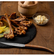 Ніж столовий стейковий Arcos, 110 мм | Професійний, з дерев'яною ручкою, коричневий | BU HORECA