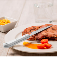 Ніж для стейка Arcos 115 мм | Професійний, нержавіюча сталь, білий | BU HORECA