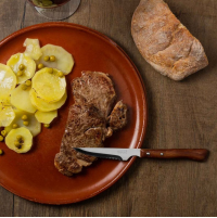 Набір стейкових ножів Arcos Forest 6 пр. | Нержавіюча сталь, дерев'яна ручка | BU HORECA