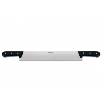 Ніж для сиру дворучний 400 мм | Професійний, нержавіюча сталь, для великих головок | BU HORECA