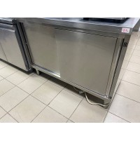 Тепловой стол Kogast EPV12 б/у | 120 см, Нержавеющая сталь +90°C | BU HORECA