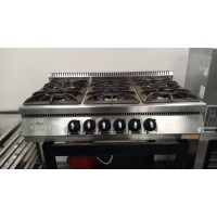Плита газовая 6 комфорок настольная Pimak 91х
