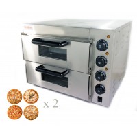 Піч для піци 4 + 4х20 електрична PO2