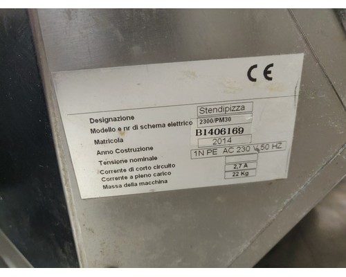 Тесторозкатувальна машина настільна RestoItalia PM30