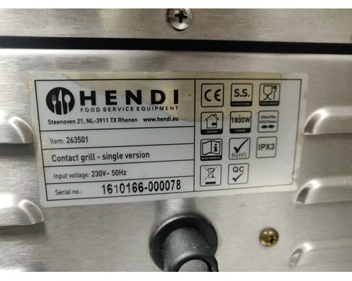 Гриль прижимной Hendi 263501 Гриль прижимной Hendi 263501