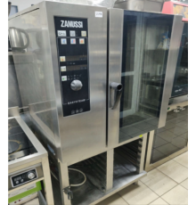 Пароконвектомат Бойлерный Zanussi FCZ101EBA2 с подставкой бу