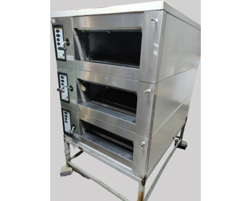 Печь подовая 3 уровня Mondial Forni Modul 2T-60/40 6805к