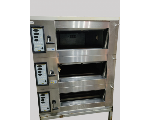 Печь подовая 3 уровня Mondial Forni Modul 2T-60/40 6805к