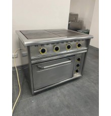 Плита 4 конфорки напольная с духовкой 62х