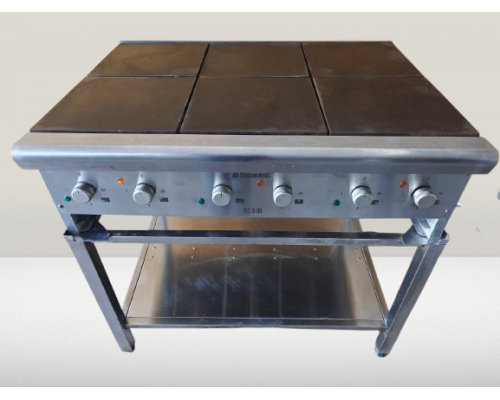 Плита електрична 6 конфорок Custom Heat RE 6-36 8136к Плита електрична 6 конфорок Custom Heat RE 6-36 8136к