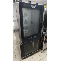 Комплект Unox XBC805 + XL405 б/у | Пароконвектомат (10 дек) + Расстоечный шкаф (12 дек) | Гарантия BU HORECA