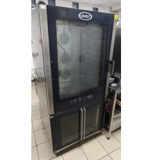 Комплект Unox XBC805 + XL405 б/у | Пароконвектомат (10 дек) + Расстоечный шкаф (12 дек) | Гарантия BU HORECA