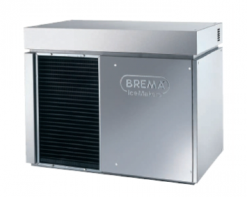 Льодогенератор BREMA Muster 600W | Лускатий лід 620 кг/добу, 380В, водяне охолодження, R452A | BU HORECA