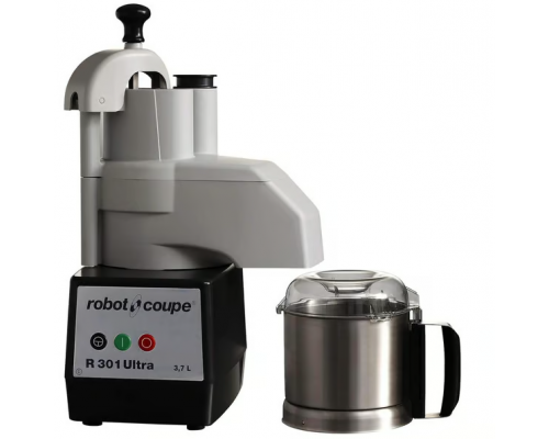 Кухонний процесор Robot Coupe R 301 Ultra (з 4 дисками) | 3.7 л, 650 Вт, 1500 об/хв, н/ж чаша | BU Horeca