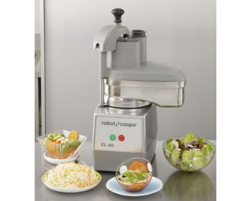 Професійна овочерізка Robot-Coupe CL 40 | Настільна, 500 об/хв, 80 кг/год, без дисків