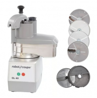 Професійна овочерізка Robot-Coupe CL 40 (з 6 дисками) | Настільна, 500 об/хв, 80 кг/год | BU Horeca