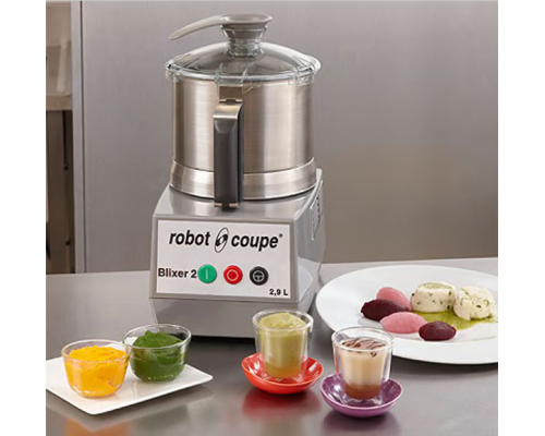 Бліксер Robot-Coupe Blixer 2 | Професійний, 2.9 л, 3000 об/хв, 700 Вт, 220 В | BU Horeca