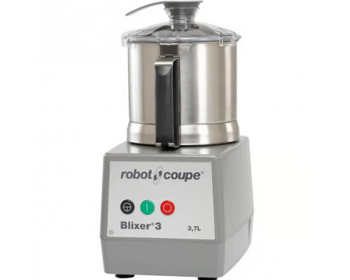 Бліксер Robot-Coupe Blixer 3 | Професійний, 3.7 л, 3000 об/хв, 750 Вт, 220 В | BU Horeca