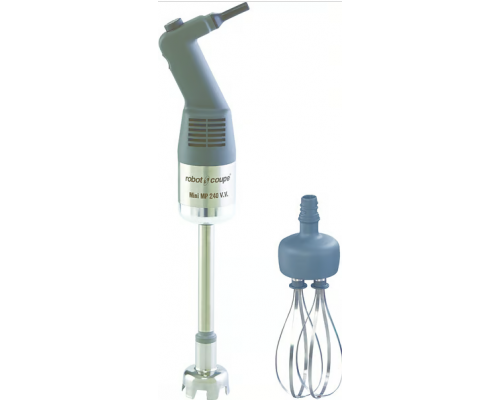 Занурювальний міксер Robot Coupe Mini MP 240 Combi | Професійний, 2 в 1 (Блендер + Вінчик), до 12 л, плавне регулювання | BU Horeca