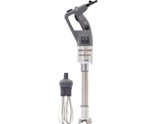 Занурювальний міксер Robot Coupe CMP 300 Combi EasyPlug | Професійний, 2 в 1 (Блендер 300 мм + Вінчик), до 30 л, плавне регулювання | BU Horeca