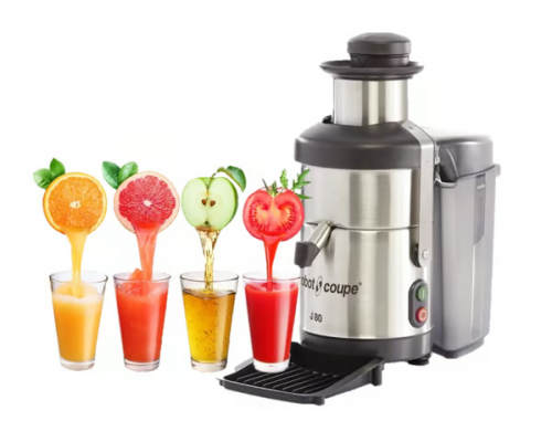 Соковитискач Robot-Coupe J 80 | Професійний, 120 л/год, 3000 об/хв, R-Evolution | BU Horeca